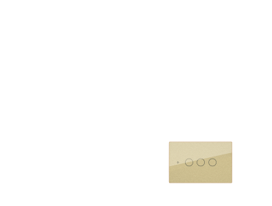 Tuya Gold Smart Touch WiFi RF433 para Ecossistema Tuya - Imagem 1