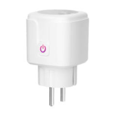 Tomada Inteligente Tuya Wi‑Fi Plug EU com Monitoramento de Energia, Controle Remoto, Temporizador e Comando de Voz
