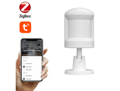 Sensor PIR de Movimento Humano Zigbee para Ecossistema Tuya - Imagem 1