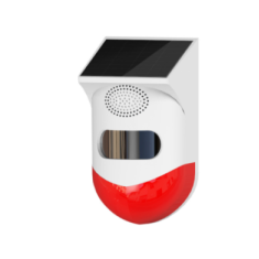Tuya Alarme de Intrus&atilde;o Externo Solar com Sensor Infravermelho e RF433