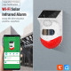 Alarme Externo Solar Wi‑Fi com Infravermelho Tuya - Thumb - 1