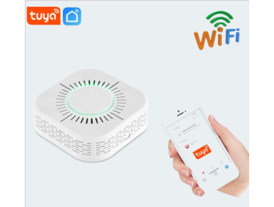 Detector de Fuma&ccedil;a Wi‑Fi Tuya - Imagem 1