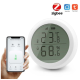 Term&ocirc;metro e Higr&ocirc;metro Eletr&ocirc;nico Tuya ZigBee com Tela Grande, Interno - Thumb - 1