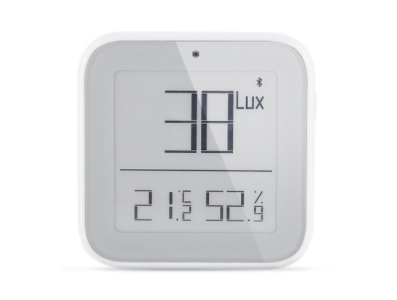 Sensor Bluetooth Tuya de Luminosidade, Temperatura e Umidade com Term&ocirc;metro, compat&iacute;vel com Tuya Smart App, Alexa e Ecossistema  - Imagem 1