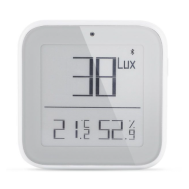 Sensor Bluetooth Tuya de Luminosidade, Temperatura e Umidade com Term&ocirc;metro, compat&iacute;vel com Tuya Smart App, Alexa e Ecossistema 
