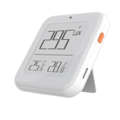 Sensor inteligente Tuya ZigBee de luminosidade, temperatura e umidade com controle via Tuya Smart App e Alexa