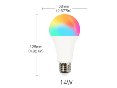 L&acirc;mpada Smart Tuya 14W 220-240V WiFi, Ecossistema Tuya - Imagem 1
