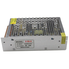 Fonte de Alimenta&ccedil;&atilde;o 5V 10A 50W, alta qualidade