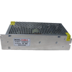 Fonte de alimenta&ccedil;&atilde;o 200W 5V 40A, alta qualidade