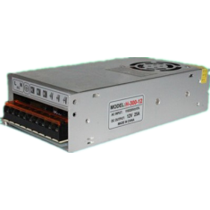 Fonte de Alimenta&ccedil;&atilde;o 12V 25A 300W com ventoinha