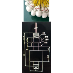 Interruptor de n&iacute;vel por boia pl&aacute;stica P35, pequeno