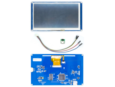 Nextion NX8048T070 Tela resistiva 7 polegadas Interface homem-m&aacute;quina HMI kernel - Imagem 7