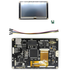 Nextion NX4827K043 4,3 polegadas Tela Touch Resistiva Interface Homem-M&aacute;quina HMI Kernel