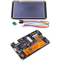 Nextion NX8048K050 Tela resistiva sens&iacute;vel ao toque 5,0'' Interface Homem-M&aacute;quina HMI Kernel