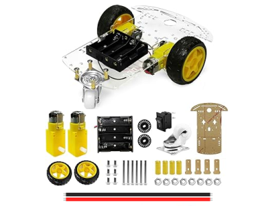 Chassi transparente para carro rob&oacute;tico inteligente - Imagem 2