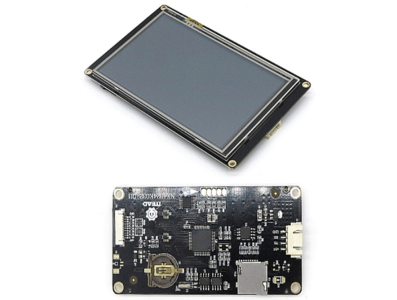 Nextion NX8048K070 Tela sens&iacute;vel ao toque resistiva 7 polegadas Interface Homem-M&aacute;quina (HMI) Kernel - Imagem 1