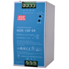 Fonte de alimenta&ccedil;&atilde;o para trilho DIN MEAN WELL NDR-480-24