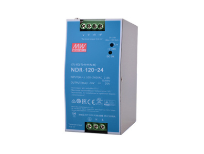 Fonte de alimenta&ccedil;&atilde;o para trilho DIN MEAN WELL NDR-480-24 - Imagem 1