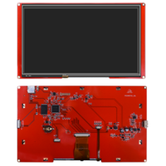Nextion NX1060P101-011R-I, 10,1 polegadas, tela touch resistiva, Interface Homem-M&aacute;quina (HMI) Kernel Enhanced