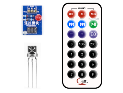 M&oacute;dulo IR para controle remoto com receptor de sinais infravermelhos para Arduino - Imagem 7