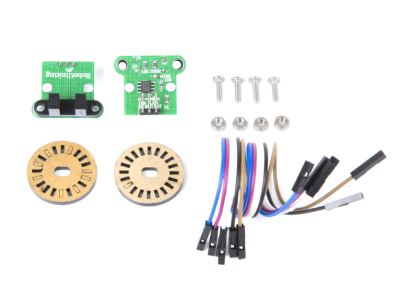 M&oacute;dulo encoder fotoel&eacute;trico com sa&iacute;da por pulsos e medi&ccedil;&atilde;o de dupla velocidade para Arduino - Imagem 1