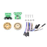 M&oacute;dulo encoder fotoel&eacute;trico com sa&iacute;da por pulsos e medi&ccedil;&atilde;o de dupla velocidade para Arduino
