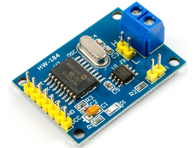 M&oacute;dulo CAN Bus MCP2515 com receptor TJA1050, interface SPI e rotinas para 51 single-chip - Imagem 7