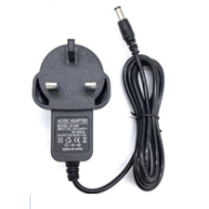 Adaptador de plugue UK Full Amperes 3V 2A sem luz, alta qualidade