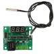 Controlador termostato W1209 DC 12V com sensor 50 cm (vermelho) - Thumb - 7