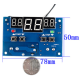 Termostato Digital Inteligente DC12V Controlador de Temperatura com Sensor NTC - Thumb - 1