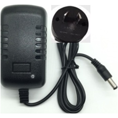 Adaptador 6V 2A com plugue AU e luz indicadora