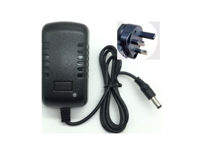 Adaptador 9V 1A com plugue UK e luz indicadora, alta qualidade - Imagem 1