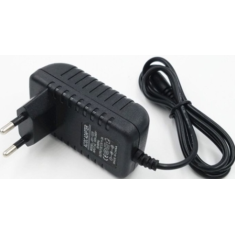 Fonte/Adaptador 12V 1A com plugue EU e indicador luminoso