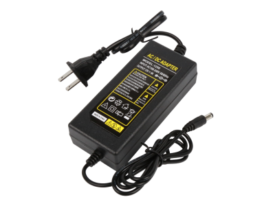Fonte de alimenta&ccedil;&atilde;o 12V 5A 60W com luz, sa&iacute;da de dois fios e plugue EUA - Imagem 1