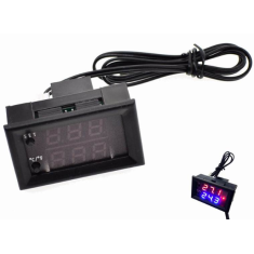 W1209WK Termostato digital e regulador de temperatura com LED, DC 12V