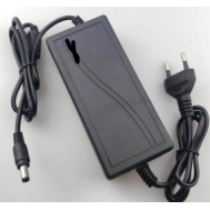 Adaptador de Energia Integrado 12V 8A 96W com Plug UE, Sa&iacute;da em Dois Fios e Indicador Luminoso