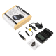 LiitoKala Lii-500 Carregador Multifuncional para 18650 e 26650 com Sa&iacute;da USB 5V, Display LCD Grande, Plug UE - Thumb - 1