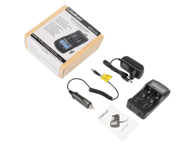 LiitoKala Lii-300 Carregador de Baterias 18650 26650 14500 10440 17500 e AA/AAA 1,2V, Teste de Capacidade, Sa&iacute;da USB 5V, Display - Imagem 1