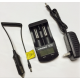LiitoKala Lii-300 Carregador para 18650/26650/14500/10440/17500 e AA/AAA 1,2V com Teste de Capacidade, Sa&iacute;da USB 5V e Display LC - Thumb - 1