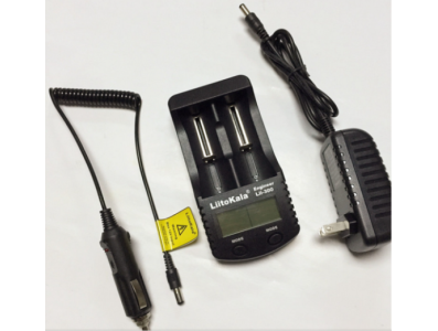 LiitoKala Lii-300 Carregador para 18650/26650/14500/10440/17500 e AA/AAA 1,2V com Teste de Capacidade, Sa&iacute;da USB 5V e Display LC - Imagem 1