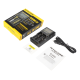 Carregador inteligente NITECORE D2 EU, 2 slots com display LCD para baterias Li-ion, LiFePO4, Ni-MH, Ni-Cd e pilhas AA/AAA - Thumb - 1