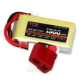 Bateria de l&iacute;tio TCB 11,1V 1300mAh 25C Amarela - Thumb - 1