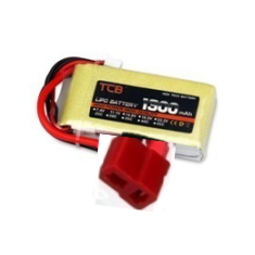 Bateria de l&iacute;tio TCB 11,1V 1300mAh 25C Amarela