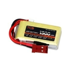 Bateria de l&iacute;tio 11,1 V 1300 mAh 25C TCB amarela