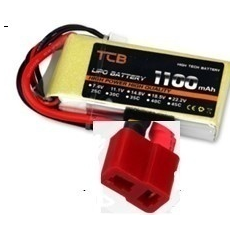 Bateria DC de l&iacute;tio TCB 11,1V 1800mAh 35C amarela
