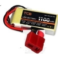 Bateria DC de l&iacute;tio TCB 11,1V 1800mAh 35C amarela