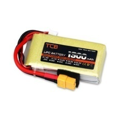 Bateria de l&iacute;tio 11,1V 5200mAh 25C TCB amarela