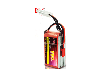 Bateria LiPo RED 4S 14,8 V 850 mAh 25C, Alta Pot&ecirc;ncia e Alta Qualidade - Imagem 1