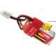 Bateria LiPo 3S 11,1 V 1300 mAh 25C Vermelha - Thumb - 1