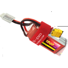 Bateria LiPo 3S 11,1 V 1300 mAh 25C Vermelha